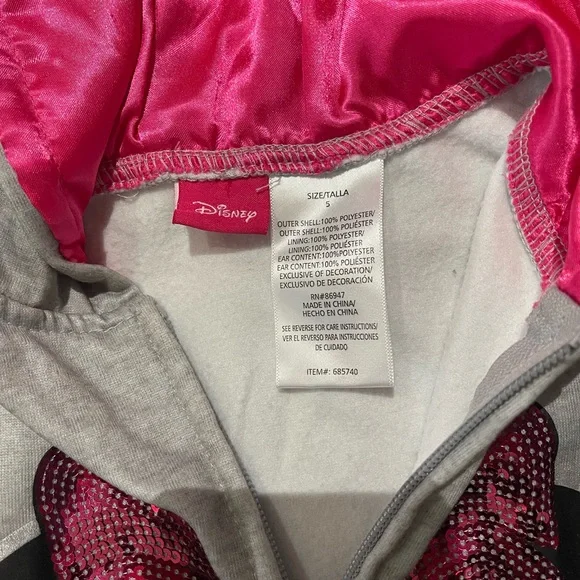 Minnie Mouse zip hoodie - Picture 3 of 4
